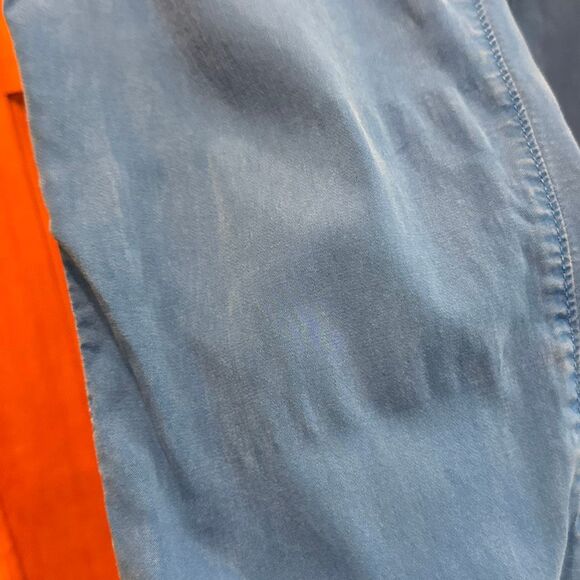 J Brand Breakwater Bright Blue Capri Ankle Pants Women’s US 29 - Picture 4 of 10